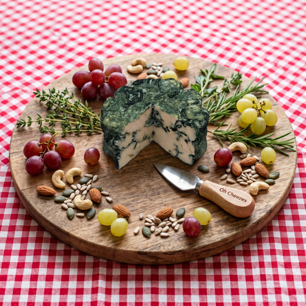 Blue Cheeze Blue Cheeze – Rich and bold artisanal vegan blue cheese by Oh Cheezes Bali
