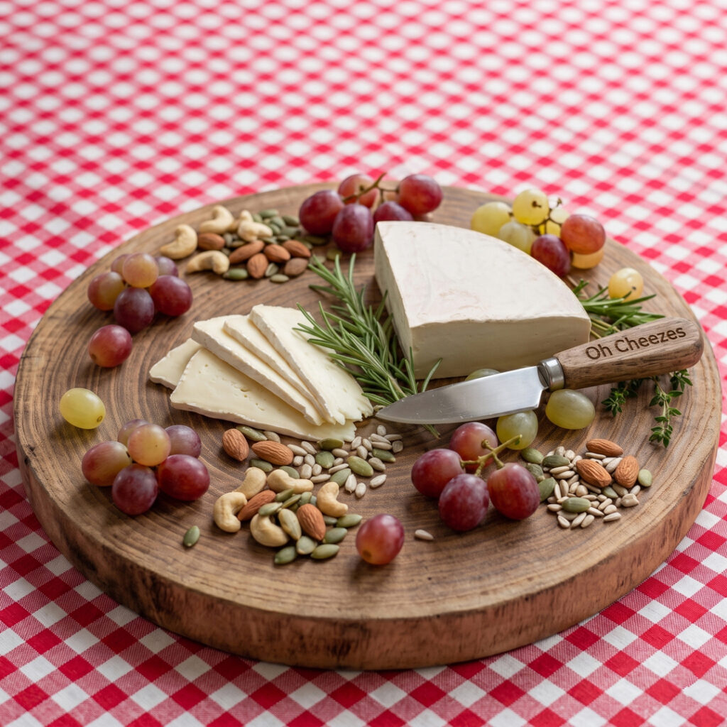 Camemvert Camemvert – Artisanal vegan soft cheese Camembert style by Oh Cheezes Bali