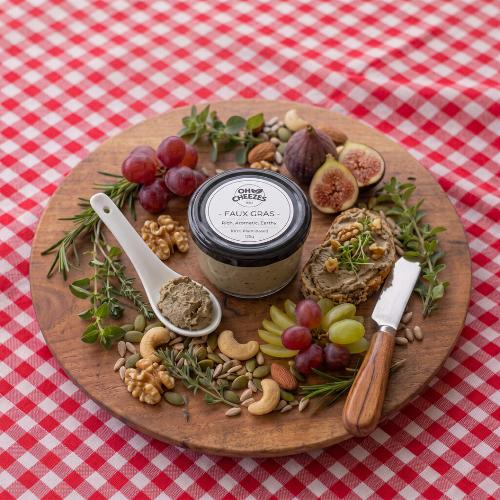 Faux Gras Faux Gras – Luxurious plant-based gourmet pate by Oh Cheezes Bali