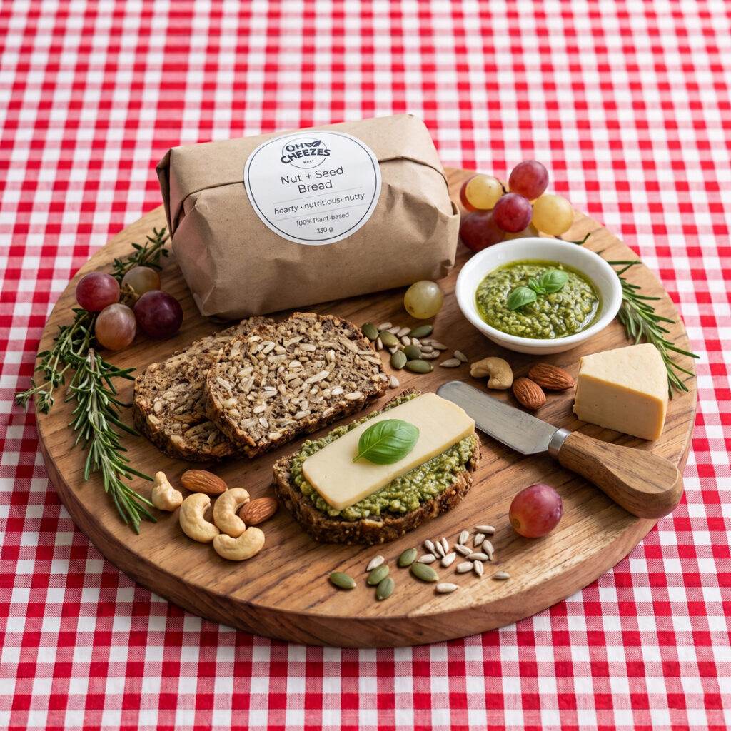 Nut n Seed Bread Nut n Seed Bread – Freshly baked artisanal vegan seed loaf by Oh Cheezes Bali