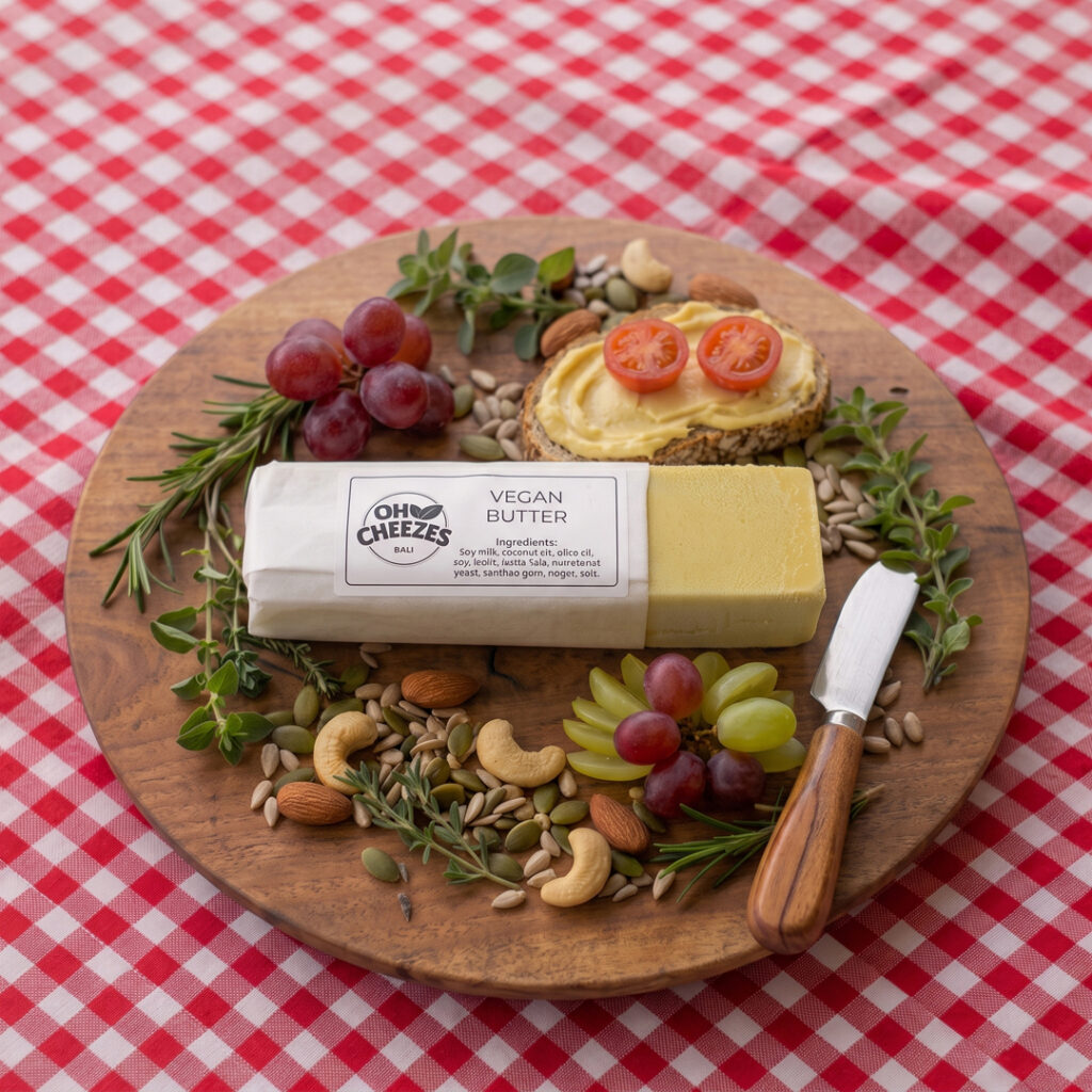 Vegan Butter Vegan Butter – Rich and creamy artisanal plant-based block butter by Oh Cheezes Bali
