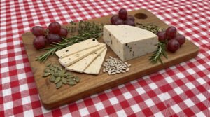 Black Pepper Truffle – Premium vegan cheese infused with luxury truffle and black pepper by Oh Cheezes Bali