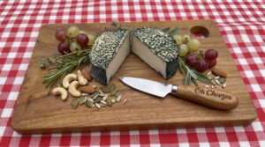 Black Velvet – Striking activated charcoal artisanal vegan cheese by Oh Cheezes Bali