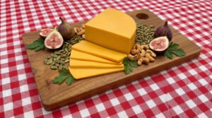 Cheddar – Sharp and savory artisanal vegan cheddar block by Oh Cheezes Bali