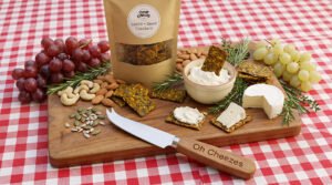 Lentil n Seed Crackers – Crunchy artisanal plant-based crackers by Oh Cheezes Bali