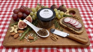 Tapenade (Olive Spread) – Rich and savory artisanal vegan olive tapenade spread by Oh Cheezes Bali